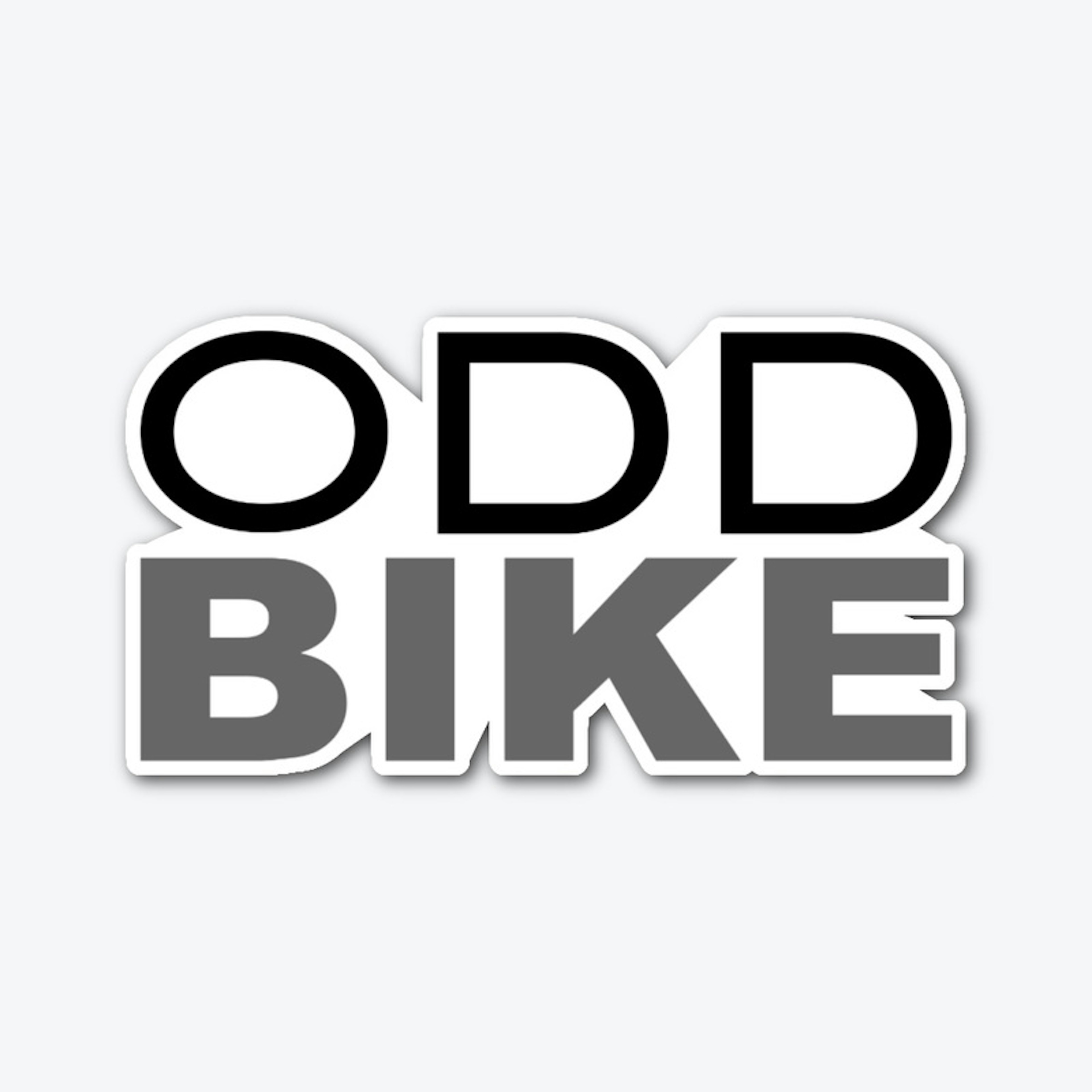 OddBike Logo Die Cut Sticker