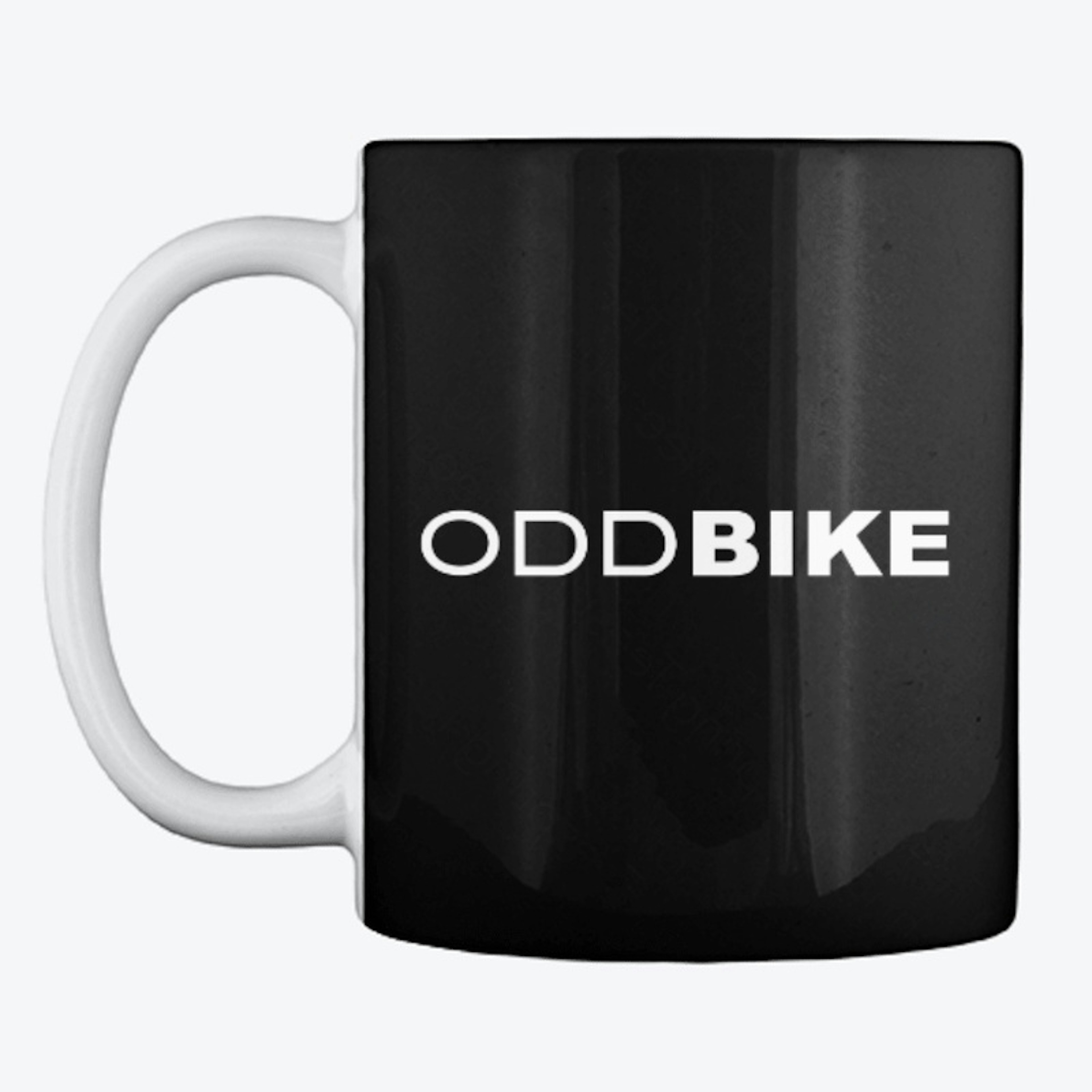 OddBike Black Mug
